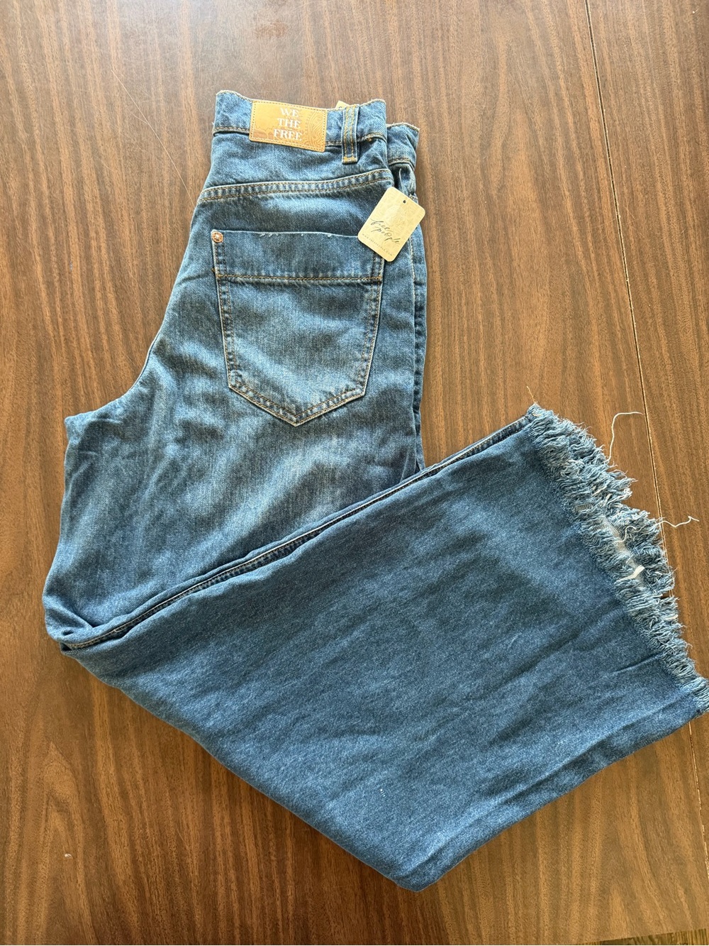 Free People We The Free Old West Slouchy Jean NWT